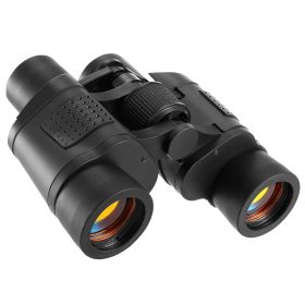 Portable HD Binoculars With FMC Lens Low Light Night Vision Telescope For Bird Watching Hunting Sports Events Concerts Adventure With Shoulder Strap