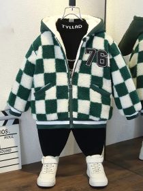 Versatile Fashion Trend Warm Jacket Clothing (Option: Green-2XL)
